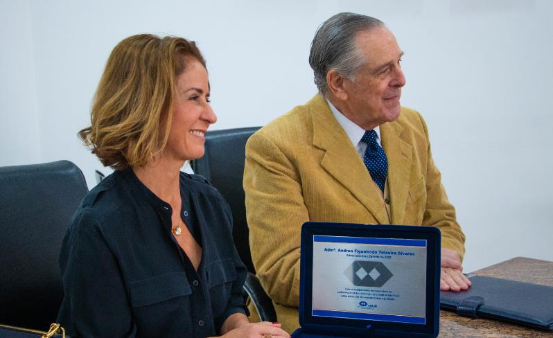 Andrea Alvares é eleita a Administradora Emérita de 2023