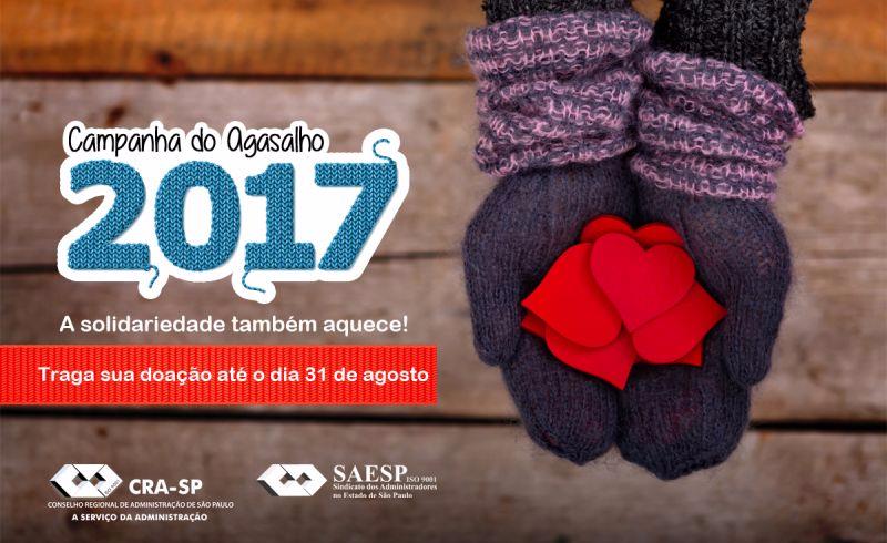 Campanha do Agasalho: o CRA-SP apoia esta causa