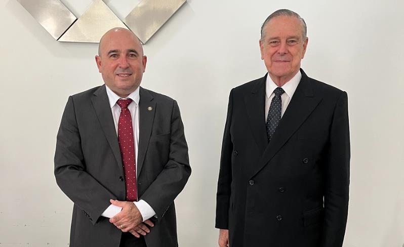 CRA-SP recebe a visita do presidente do CFA