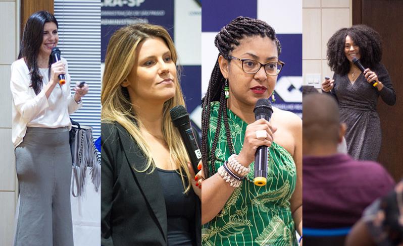 Fiamma Zarife, Daiana Garbin, Marta Celestino e Mylene Ramos foram os destaques da Semana Mulheres em Foco do CRA, desta terça-feira