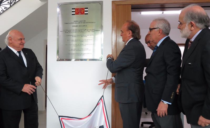 Posto do CEJUSC é inaugurado na sede do CRA-SP, em parceria com SAESP e TJSP