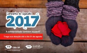 Campanha do Agasalho: o CRA-SP apoia esta causa